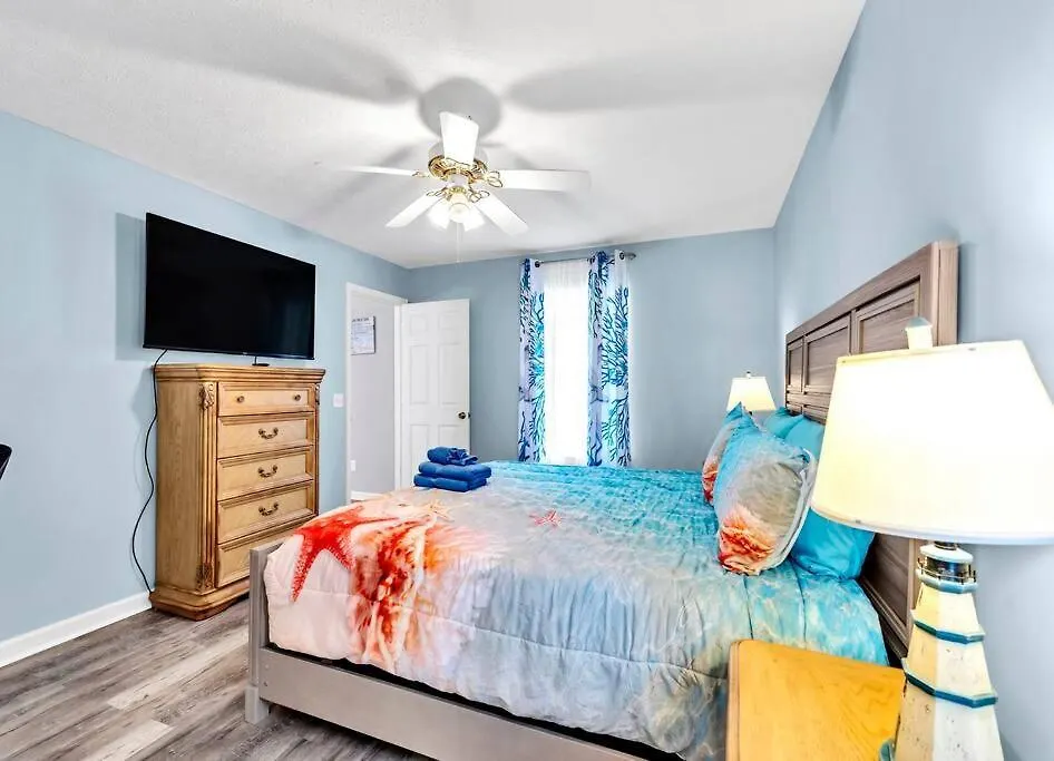Walk 2 2Pools & Beach Front Back Covered Area Kids Rm Panama City Beach 0*,