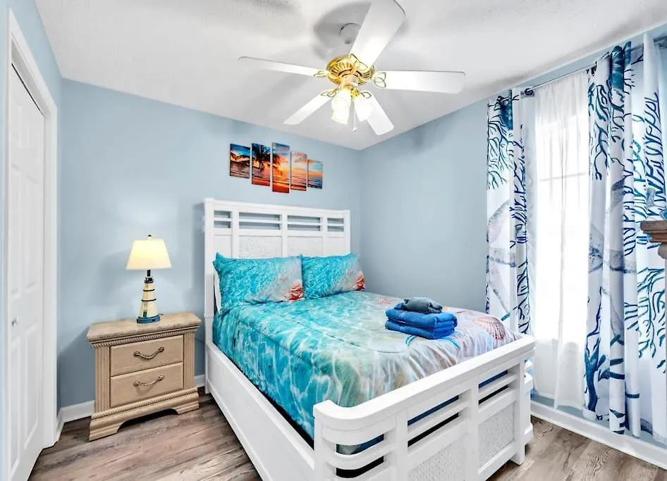 Walk 2 2Pools & Beach Front Back Covered Area Kids Rm Panama City Beach