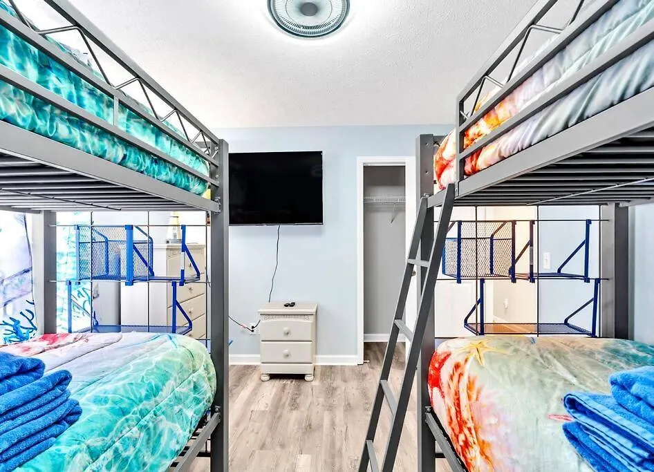 Walk 2 2Pools & Beach Front Back Covered Area Kids Rm Panama City Beach