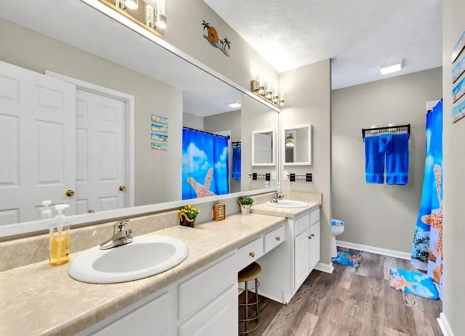 Walk 2 2Pools & Beach Front Back Covered Area Kids Rm بنما سيتي بيتش بيت للعطل